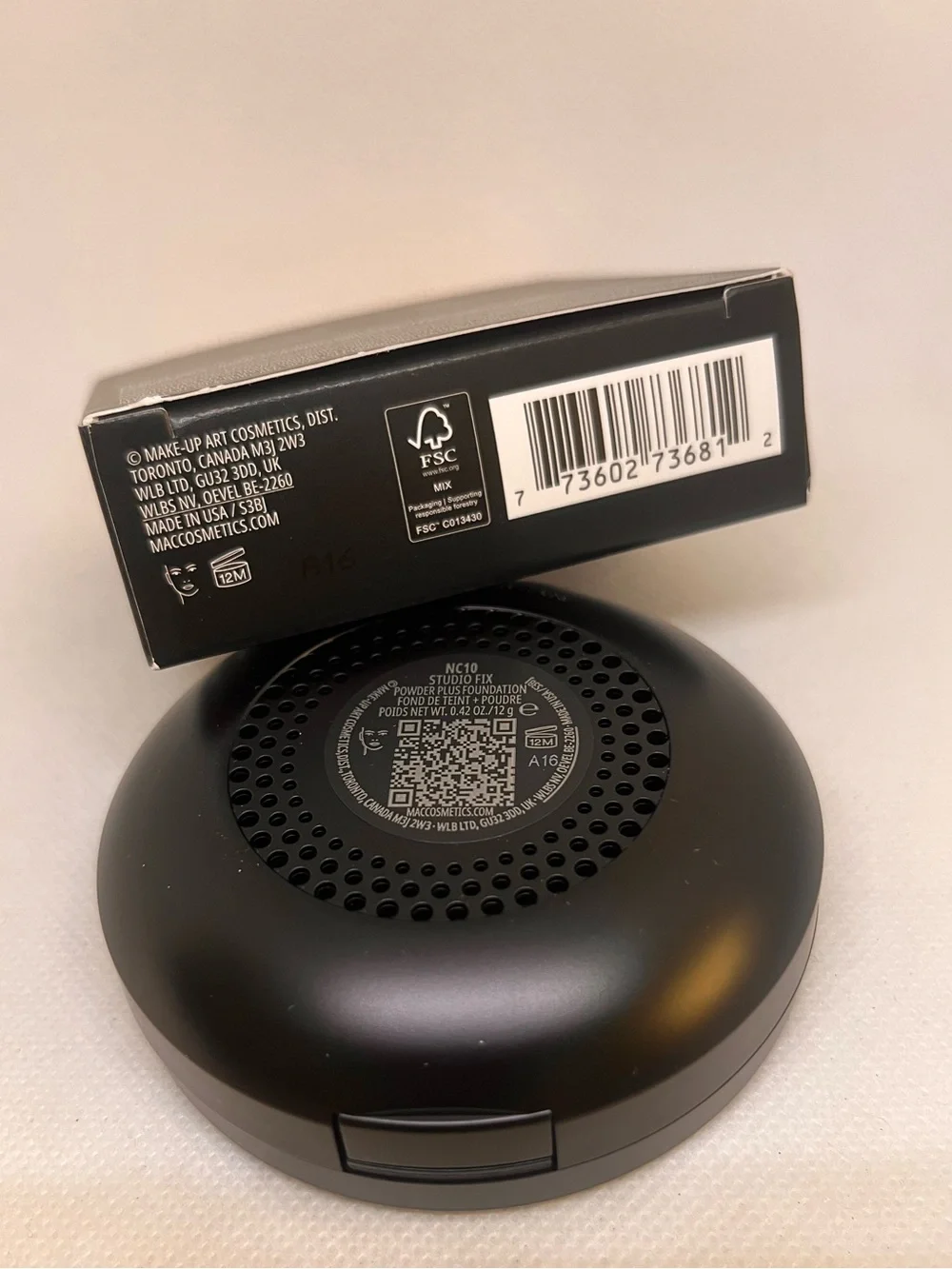 New MAC Studio Fix Powder Foundation NC10